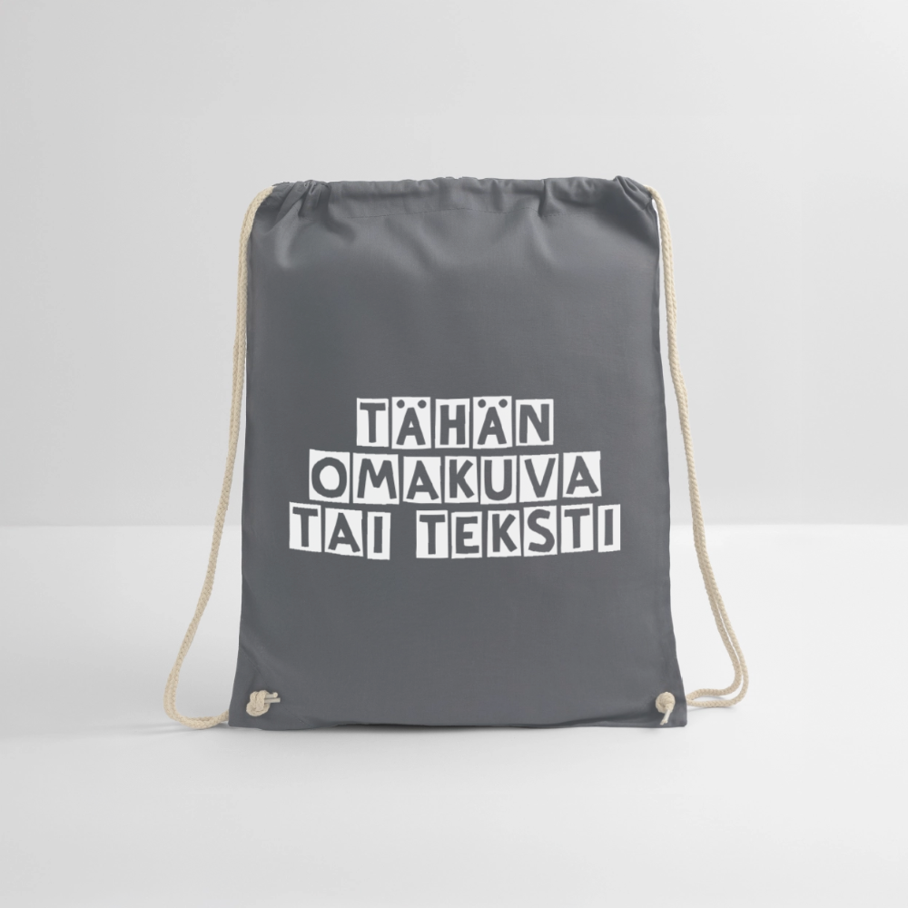 Jumppakassi omalla kuvalla - harmaa
